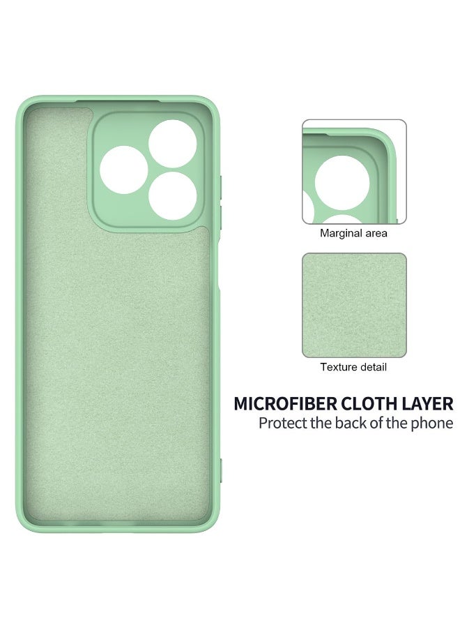 general Silicone Case Compatible with Honor X5c/X5c Plus, Soft-Touch, Shockproof, DustProof, Antiskid Full Body Protection Phone Cover with Lanyard - Image 2