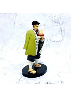 Trunkin Trunkin Demon Slayer Gyomei Himejima Action Figure The Stone Hashira Figurine Standie Collectible Figure Manga Weeb, 3.94 Inch, 10 cm  - Image 4