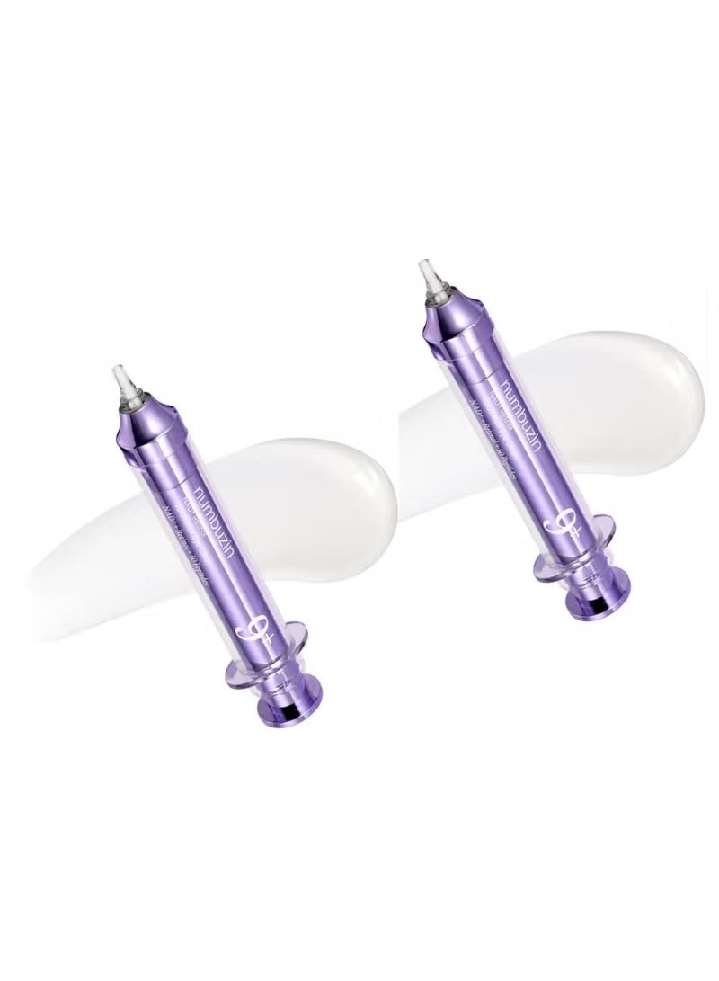 numbuzin Pack of 2 Numbuzin No.9 Eye Cream NAD+ Retinol Volume Eye Cream Firming Wrinkles Fine Lines Dark Circles, Puffy Retinol Peptides Niacinamide Undereye Treatment Serum 0.33 fl. oz. - Image 1