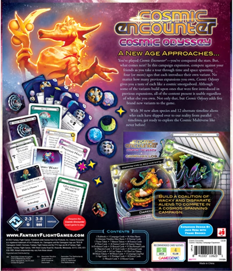 Asmodee Fantasy Flight Games Cosmic Encounter - Exp 07: Cosmic Odyssey - Image 3