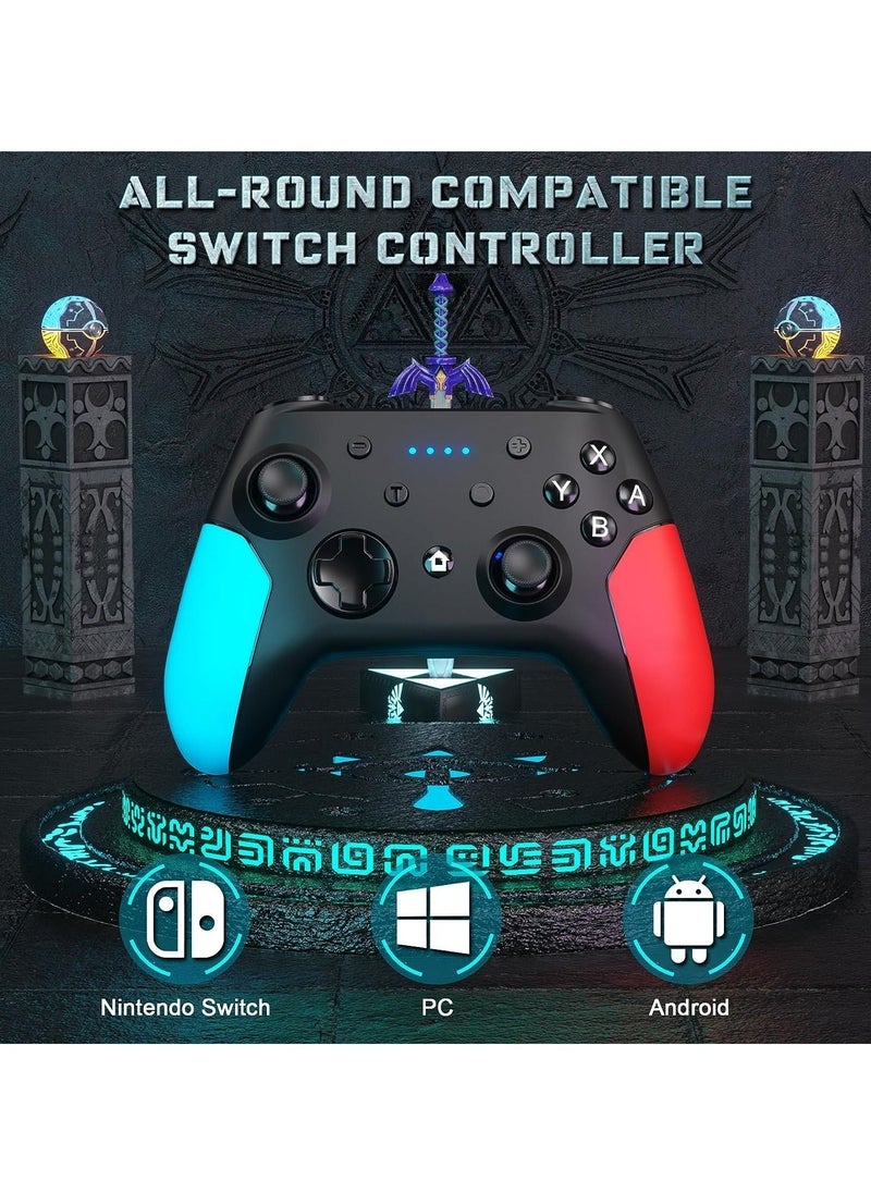 Generic Switch Controller, Wireless Pro Controller Compatible with Nintendo Switch/Switch Lite/Switch OLED Controller for Switch with Wake-up, Turbo Vibration  - Image 4