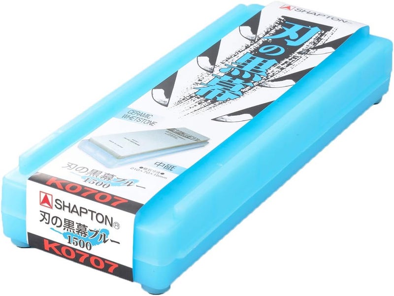 ã‚·ãƒ£ãƒ—ãƒˆãƒ³(Shapton) شفرة K0707، #1500، متوسطة، زرقاء - Image 1