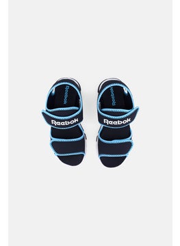 Reebok Kids Boys Wave Glider III Velcro Closure Outdoor Sandals, Black  - Image 3