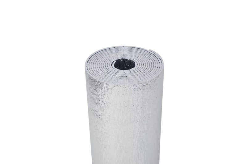 INSULATION MARKETPLACE سوق العزل SmartSHIELD -3mm 24inx10Ft لفافة عزل عاكسة، حاجز إشعاعي من رغوة، درع عزل حراري - رقائق هندسية - Image 5