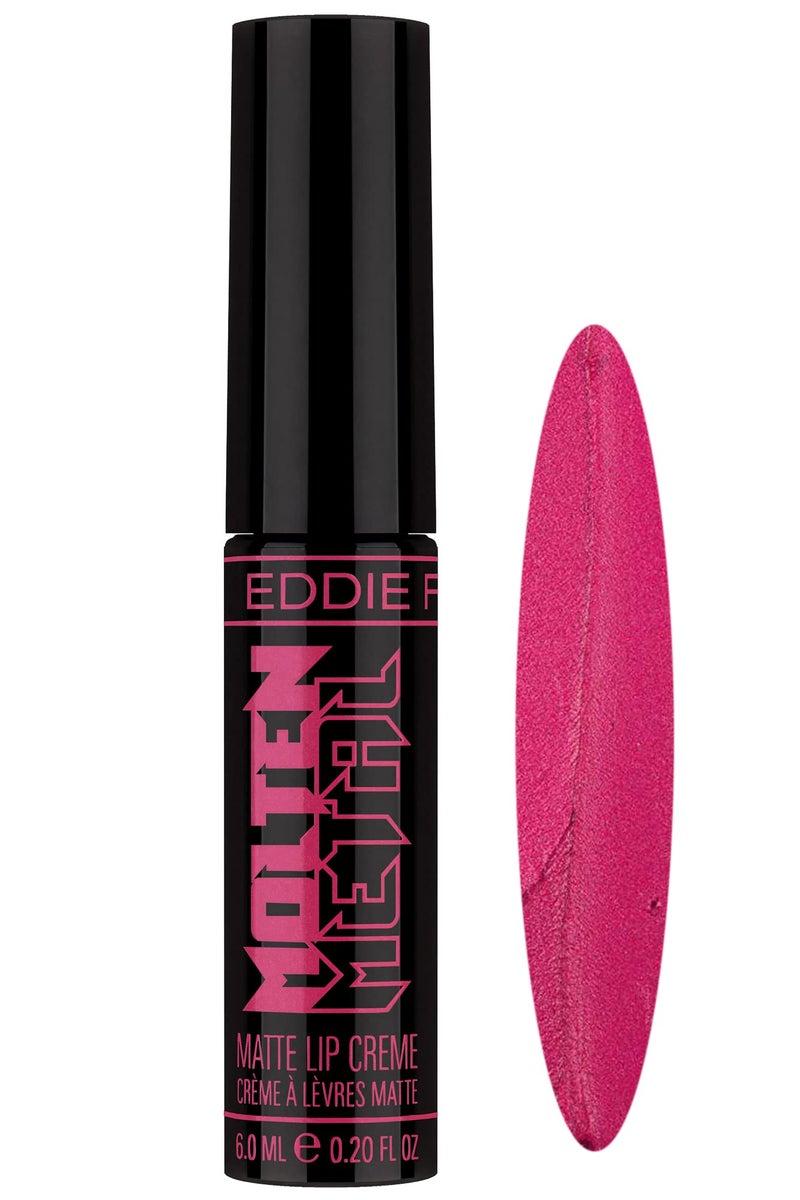 EDDIE FUNKHOUSER Molten Metal Metallic Matte Liquid Lipstick Ring Of Fire