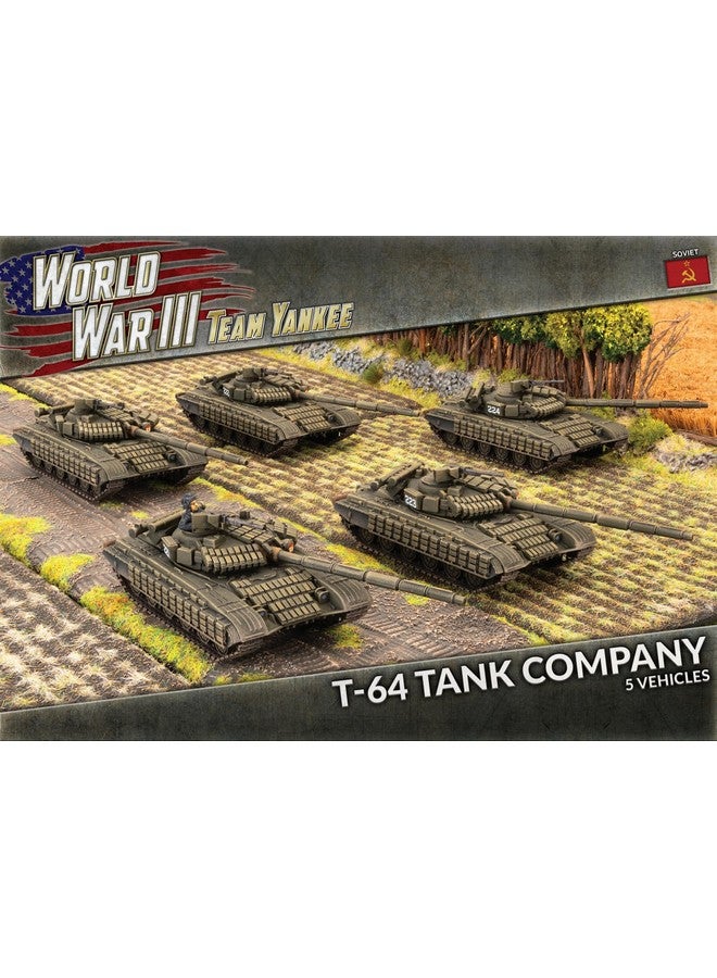 Team Yankee Team Yankee World War III Soviet T-64 Tank Company - Image 1