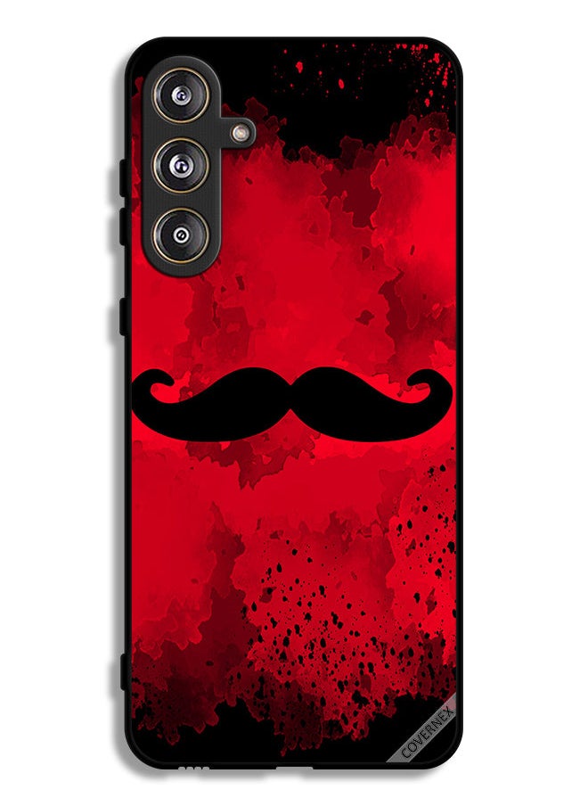 Covernex Samsung Galaxy M55 5G Protective Case Cover Mustache  - Image 1