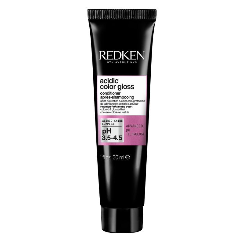 Redken Acidic Color Gloss Conditioner - Protects Vibrancy, Salon-Grade Hair Shine, For Color-Treated Hair, 1 Fl Oz - Image 1