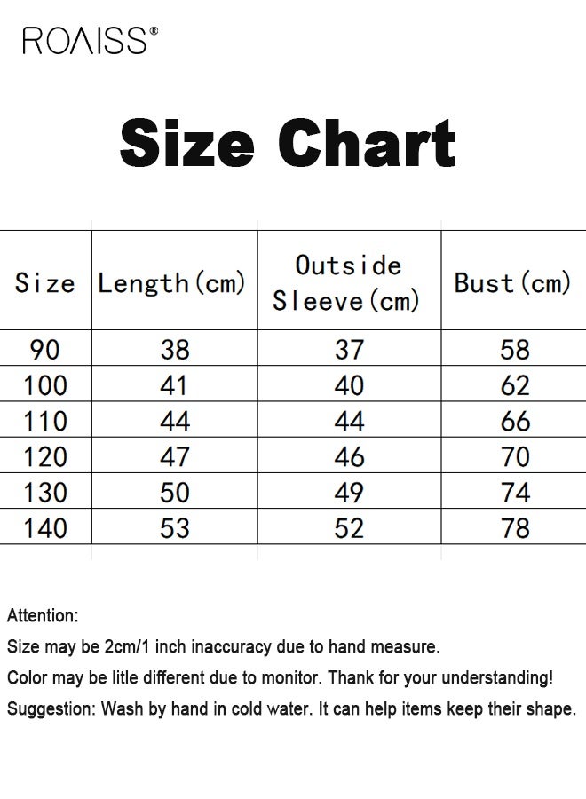 رويس قميص طويل الأكمام للأطفال الصغار، قميص ناعم ومريح بنقشة كرتونية، قمصان كاجوال بياقة مستديرة مطبوعة للأولاد، مناسب لجميع المناسبات - Image 5