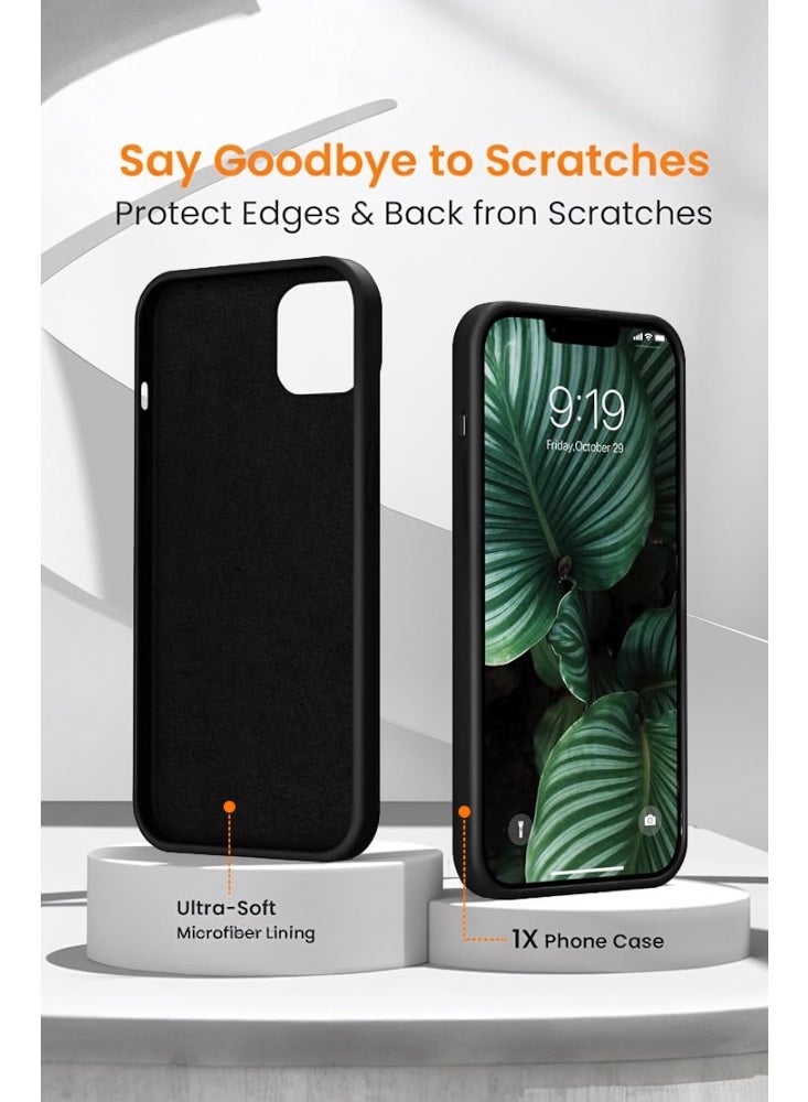 ريتي غطاء سيليكون لآيفون 15 – تصميم أنيق بجودة فائقة، ملمس ناعم احترافي، مقاوم للصدمات، حماية كاملة مع بطانة فاخرة من الألياف الدقيقة - Image 5