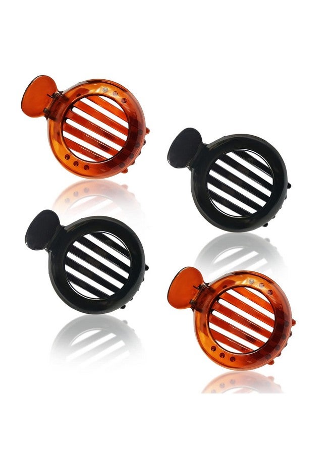BIG BOX -2 pcs French Concord Hair Clip Flat Hair Clips for Women Girls, Curved Claw Clips for Thick Hair Barrettes Styling Sectioning Hair Accessories - Image 3