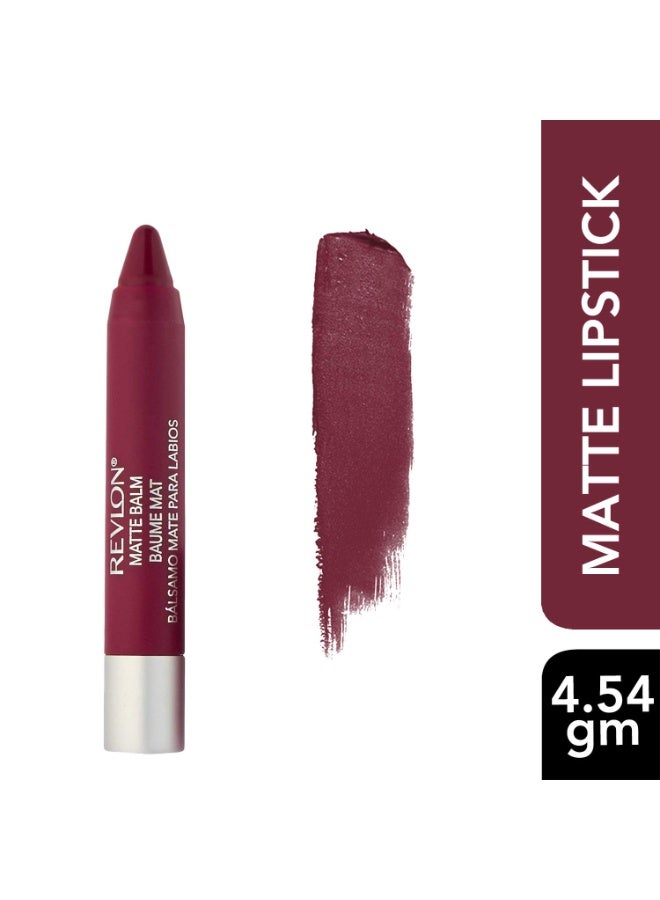Revlon Matte Lip Balm, Matte Finish - Fiery - Image 2