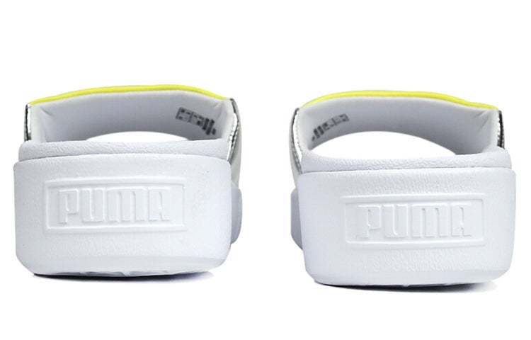 PUMA (WMNS) PUMA Platform Slide TZ 'White Silver' - Image 4