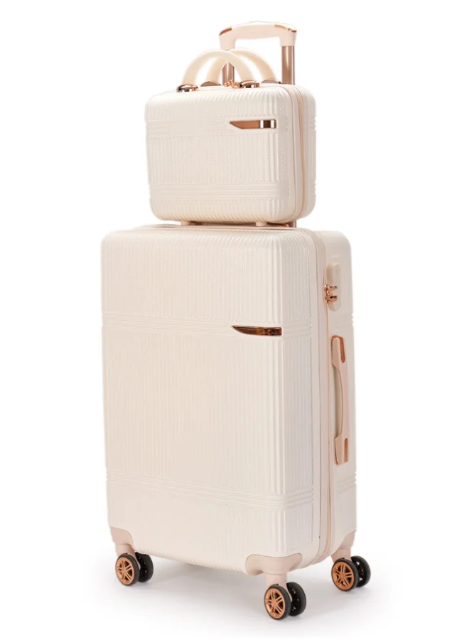 ليمرا طقم شنط سفر من ليمرا مكون من أربع قطع لون بيـج