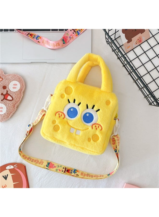 General Plush cartoon small square bag hand-held crossbody toy bag  - Image 2