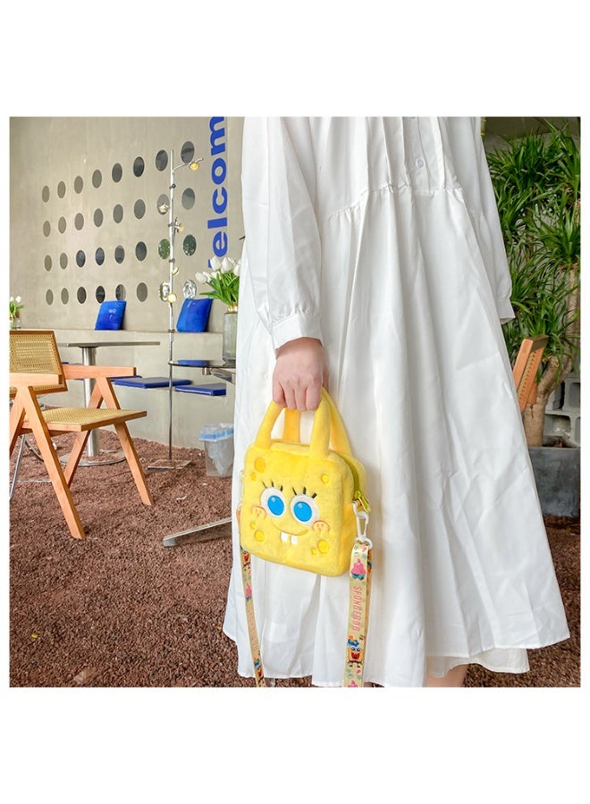 General Plush cartoon small square bag hand-held crossbody toy bag  - Image 3