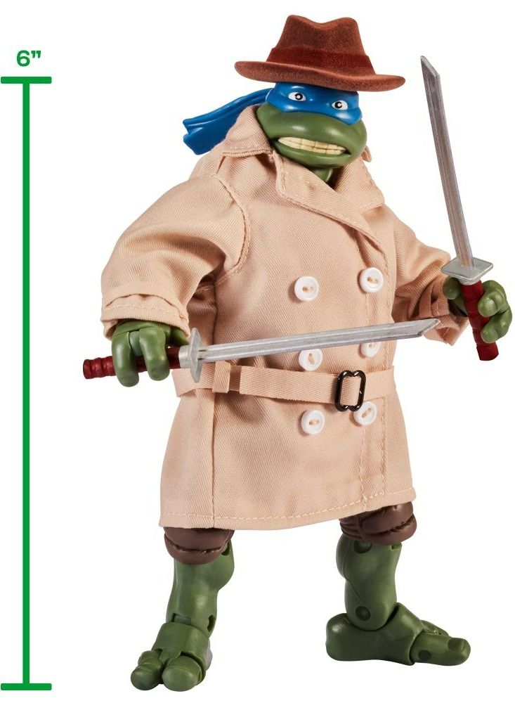 TMNT Teenage Mutant Ninja Turtles: Ninja Elite 6" Leonardo in Disguise Figure  - Image 5