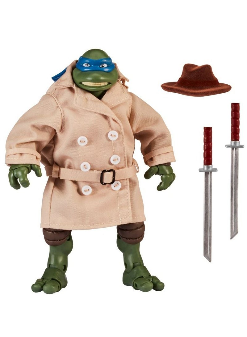 TMNT Teenage Mutant Ninja Turtles: Ninja Elite 6" Leonardo in Disguise Figure  - Image 3