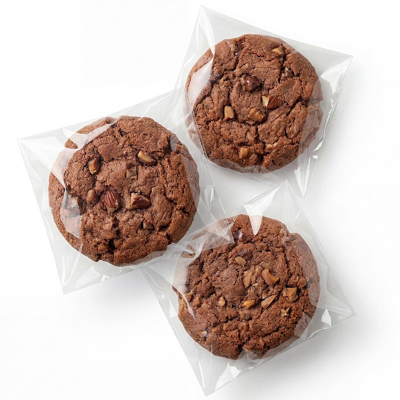 Druvian Cookie Bags 5Ã—7 Inch Clear 200 Pcs, Self Seal Cellophane Bags Food Grade, Resealable Transparent Treat Wrappers for Cookies Candy Snacks Birthday Wedding Party Favors - Image 1