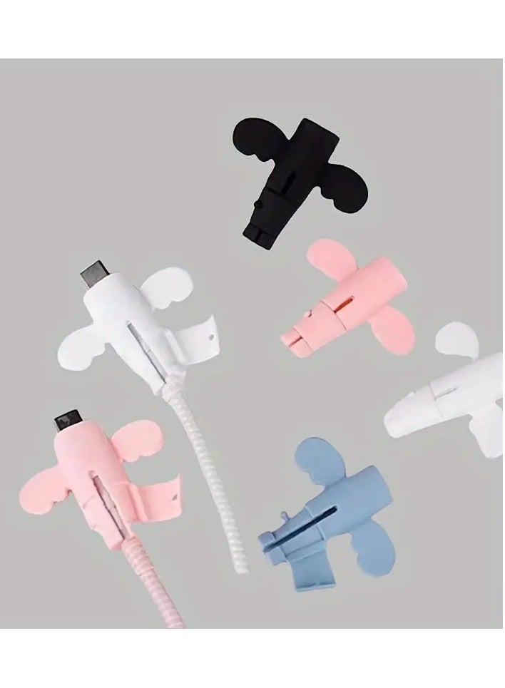 Goolsky [Popular Choice] 10pcs USB Data Cable Protective Cover Universal for Mobile Phone Data Cable - Image 1