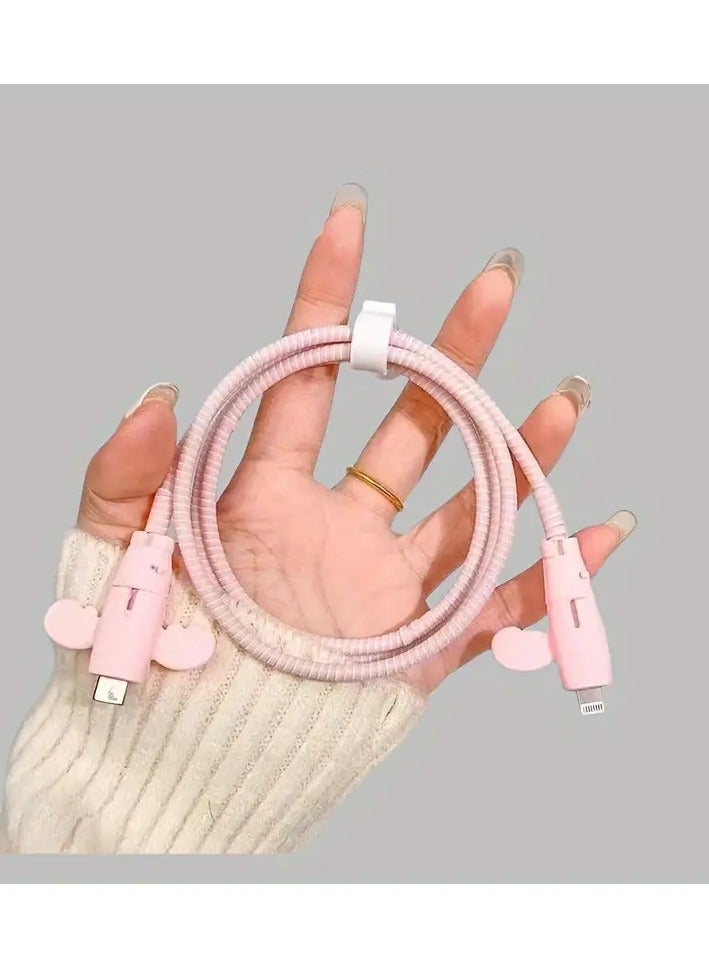 Goolsky [Popular Choice] 10pcs USB Data Cable Protective Cover Universal for Mobile Phone Data Cable - Image 2