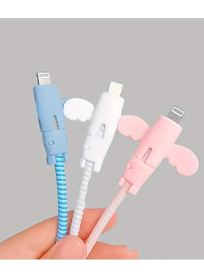Goolsky [Popular Choice] 10pcs USB Data Cable Protective Cover Universal for Mobile Phone Data Cable - Image 4