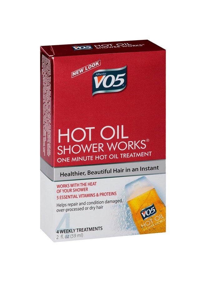 Alberto Culver - Alberto Vo5 Hot Oil Shower Works Weekly Deep Conditioning Treatment 2.Oz - Image 1