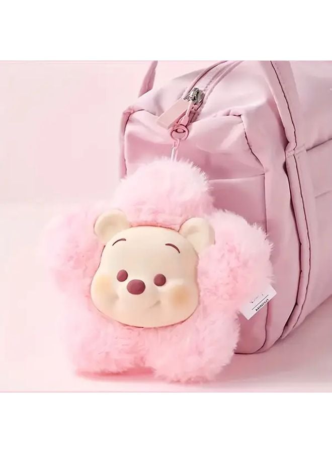 Disney Sakura Season Series Plush Headphone Case Winnie The Pooh Design - Image 4
