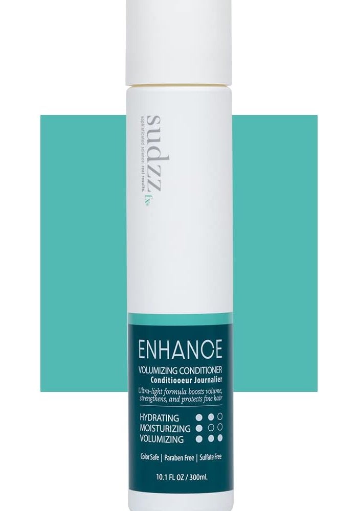SUDZZFX Enhance Volumizing Conditioner and Detangler, 10.1 Fl Oz - Hydrating, Moisturizing, and Sulfate Free - Image 1