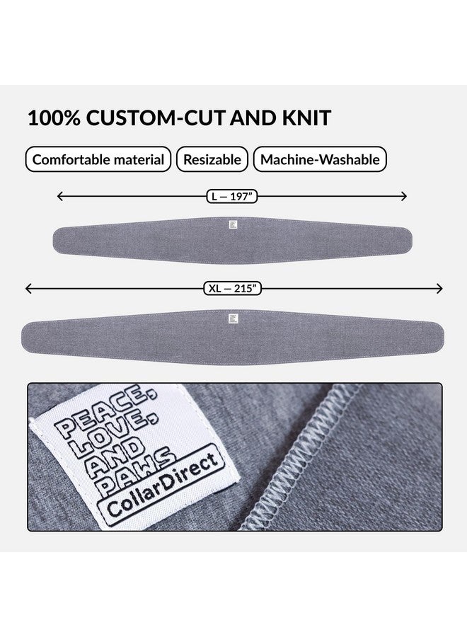 CollarDirect Dog Sling Carrier for Small Dogs - Anti-Anxiety Cat Sling, Puppy Pouch - Pet Sling in Gray Black Blue Green Pink Yellow (Gray, Standard) - Image 3