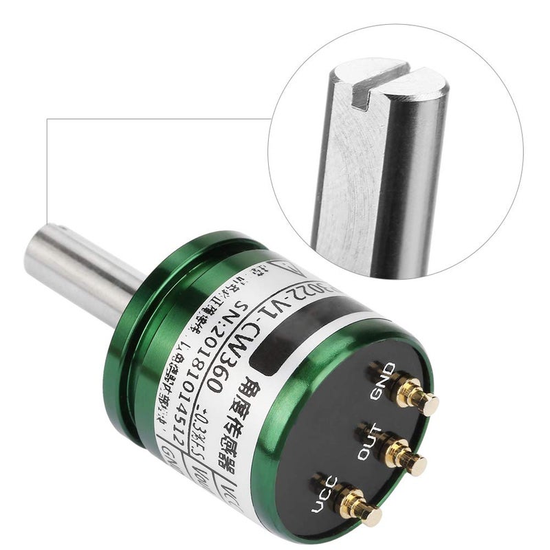 High Precision Hall Angle Sensor, 360 Degrees Rotatable, 0.088° Resolution, 0 5V Output, Full Circle 12Bit Measurement, Long Service Life, Low Power Consumption - Image 2