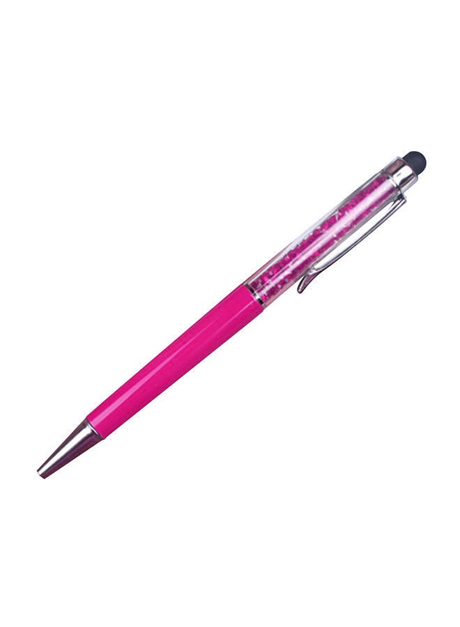 NIBEMINENT Dual Purpose Ballpoint Pen With Stylus Pink