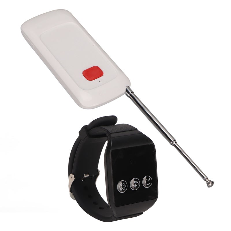 Caregiver Pager Wireless Nurse Call System Alert Button Waterproof for Home Hospital - Image 3