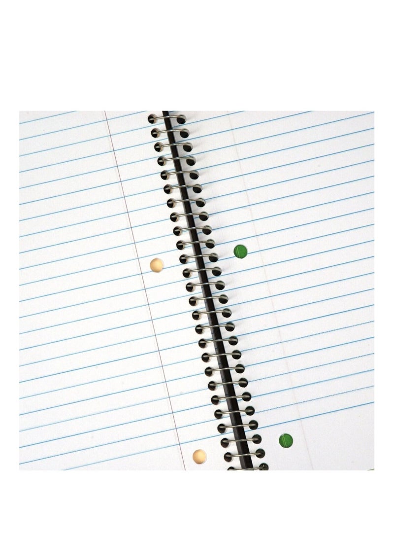 Exceed 4-Piece Single Line Notebook With 3 Divisions Multicolour - Image 2