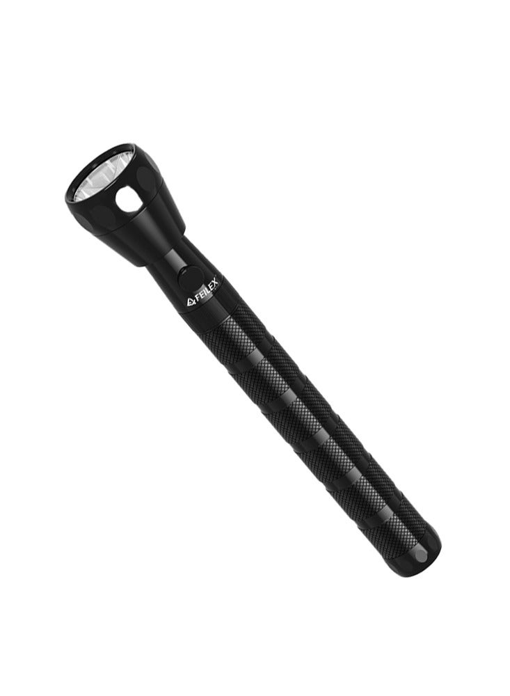 فيليكس كشاف 3 في 1 LED قابل للشحن 25 سم هيكل من الألومنيوم وزجاج أمامي غير قابل للكسر FXS-3003N أسود - Image 5