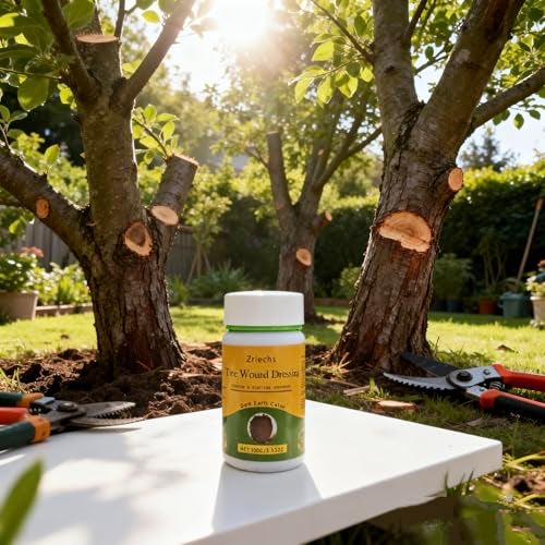 Zriechs Tree Wound Pruning Sealer,Tree Wound Dressing with Brush, Bonsai Cut Paste, Trees Grafting Supplies, Pruning Sealer for Bonsai, Fruit Trees, Roses (1 PCS,100 g) - Image 2