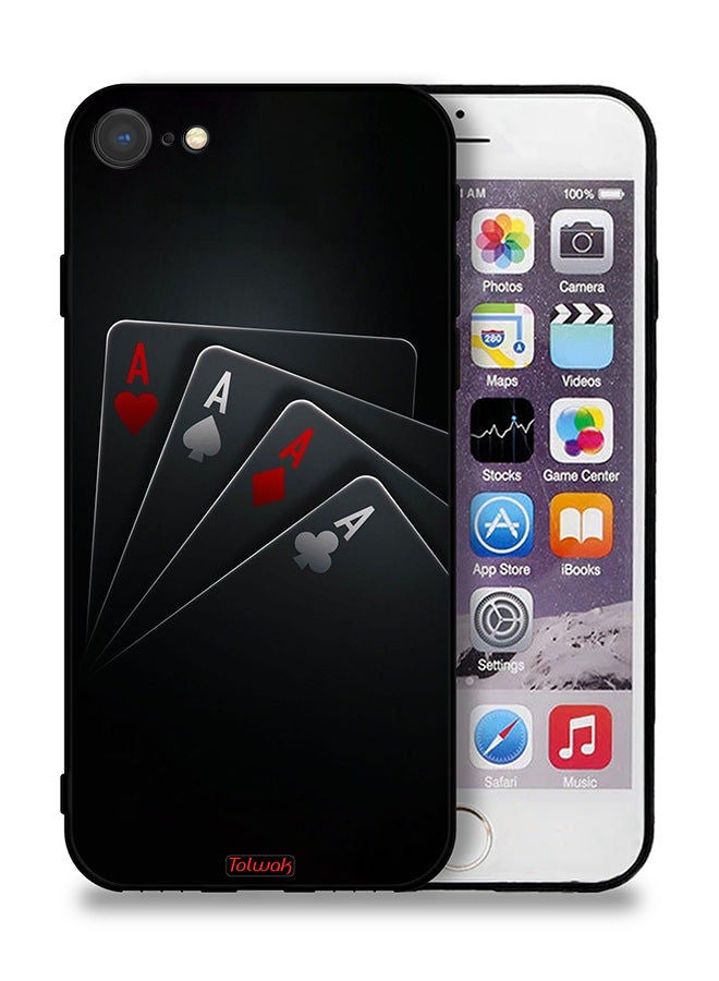 Tolwak Apple iPhone SE (2022) Protective Case Cards A  - Image 1