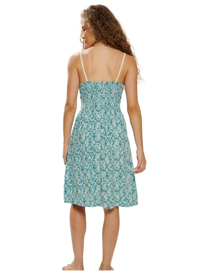 هايليز Dress - laurel green