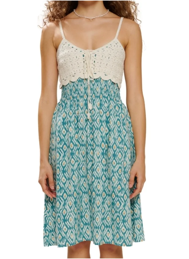 هايليز Dress - laurel green