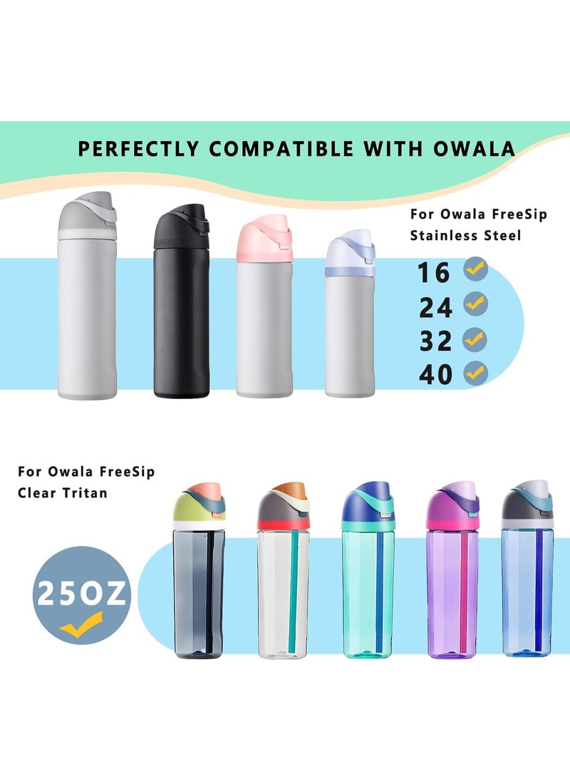 Generic Replacement Lid for Owala Freesip Water Bottle, Compatible with Owala Lid and Cap, Premium Accessories for 16oz 24oz 32oz 40oz Bottles,Leak-Proof,BPA-Free  - Image 2