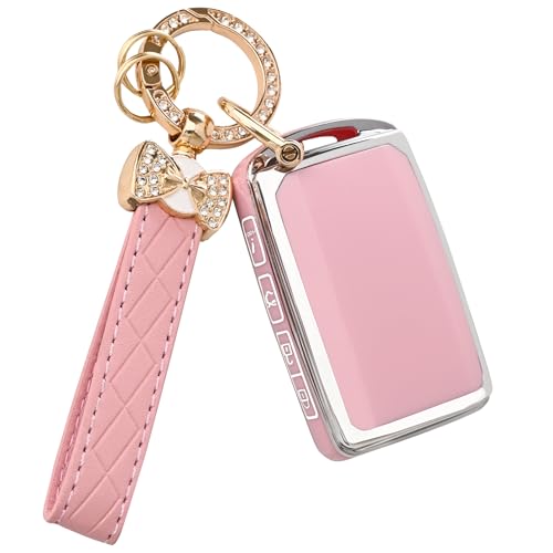 JAMCARI for Mazda Key Fob Cover - Soft TPU Key Fob Case Compatible for 2019-2022 Hatchback, 2020-2022 CX-5, CX-30, CX-10 Smart Remote Keyless - Image 1