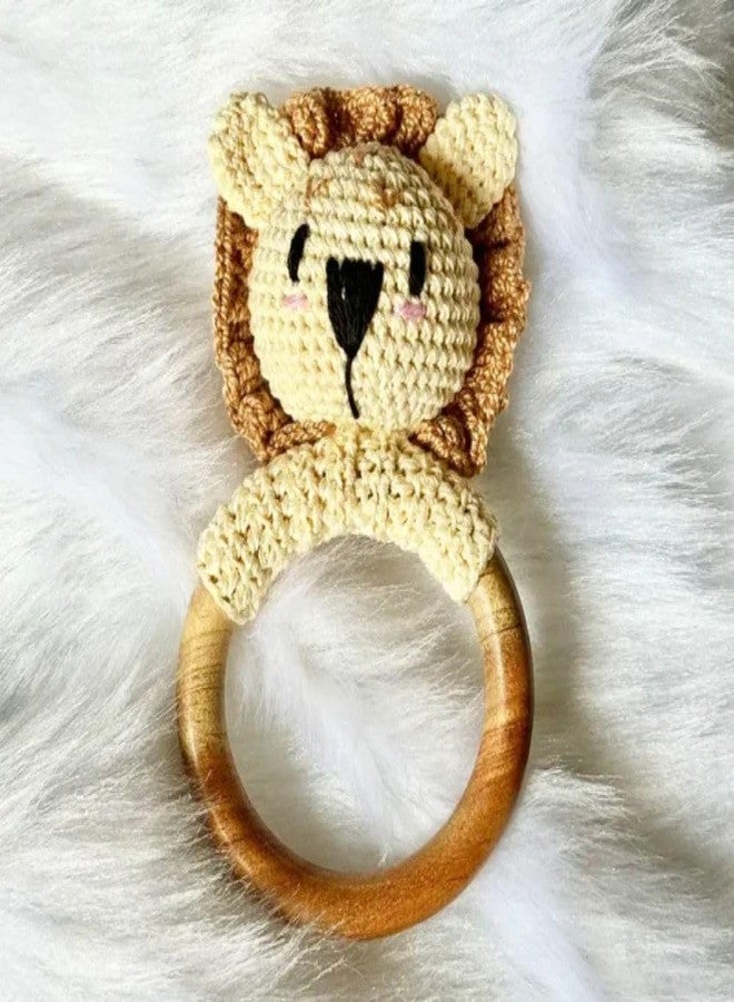 Jim N Jam Adorable Crochet Rattle Toy Set | Beautiful and Colorful Charactar | Perfect for Babies Playtime - Image 5