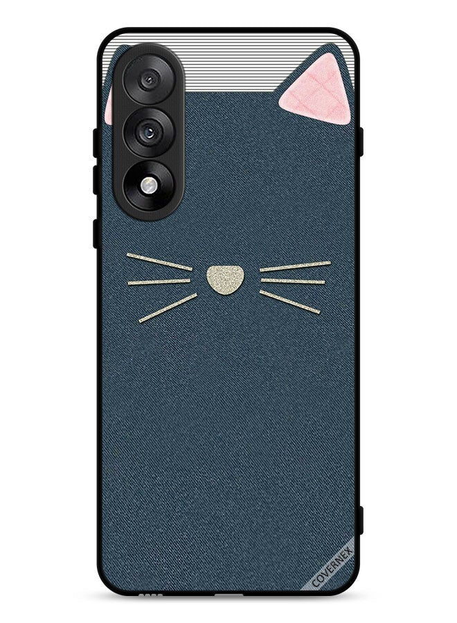 Covernex OnePlus Nord 5 Protective Case Cover Cat Art Leather Pattern - Image 1