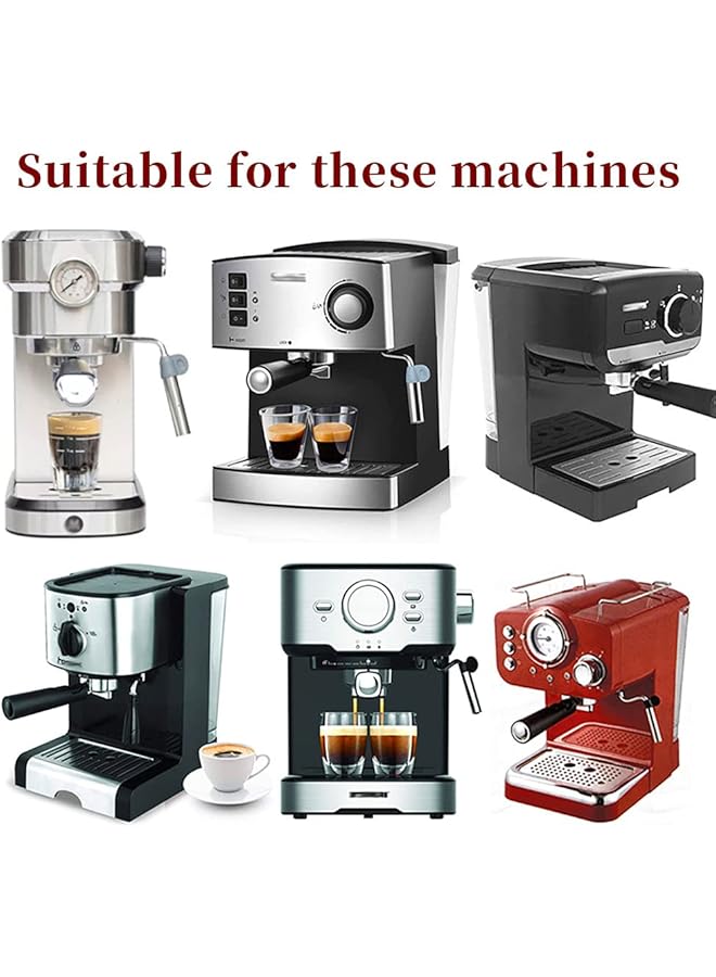 إيروريكس حامل فلتر ماكينة الإسبريسو مقاس 51 مم، سلة مسحوق القهوة ذات الكوب الواحد والكوبين، ملحقات ماكينة القهوة والأجهزة - Image 2