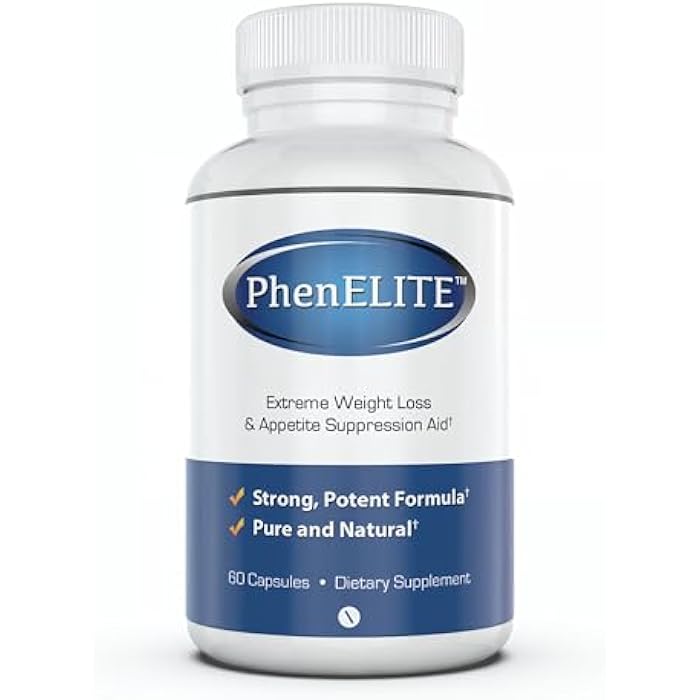 Phenelite Fat Burner for Women - Weight Loss Support and Diet Pills for Helping Reduce Belly Fat - Supplement Made of Raspberry Ketones and Premier Plant Extracts - Appetite Suppressant, Vegan - Image 1