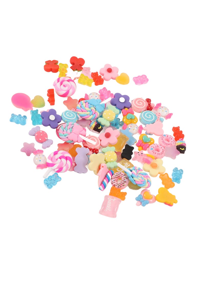 Velaurs 80pcs Candy Dessert Cakes Ice Cream Bread Donuts Cookies DIY Craft Supplies  - Image 5