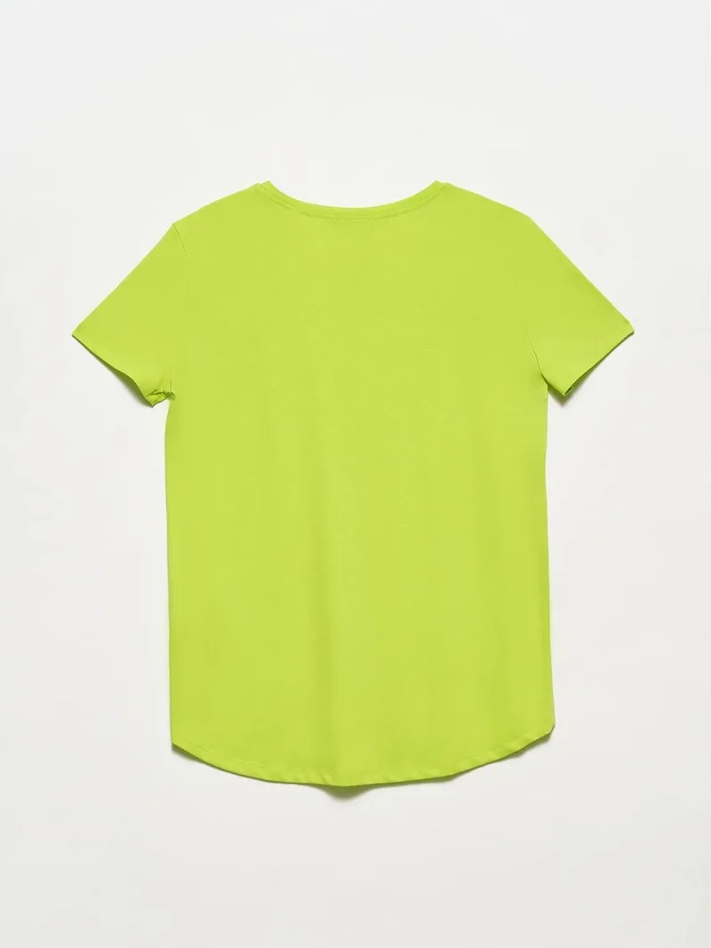 ديلفين Dilvin Women's Cotton Crew Neck T-Shirt
