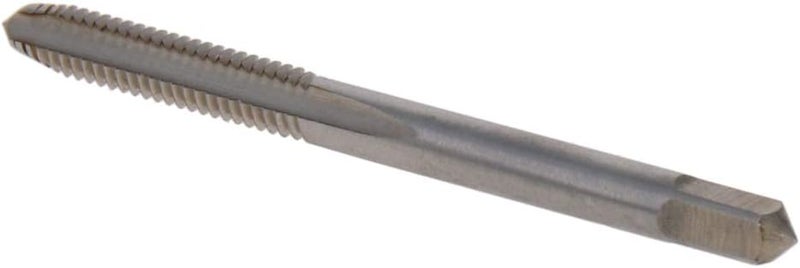 اتول مارت Utoolmart مخرطة آلة، 8-32 H2 دقة HSS برغي آلة سدادة صنبور، لامعة النهاية، جولة رمح مع نهاية مربعة 3Pcs - Image 2