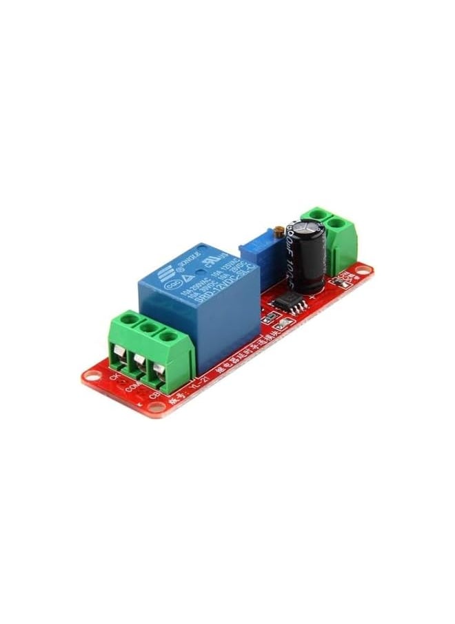 PROMASS promass 5Pcs NE555 12V DC Adjustable 0-10 Second Timer Delay Relay Switch Module Shield for Arduino Raspberry Pi  - Image 2