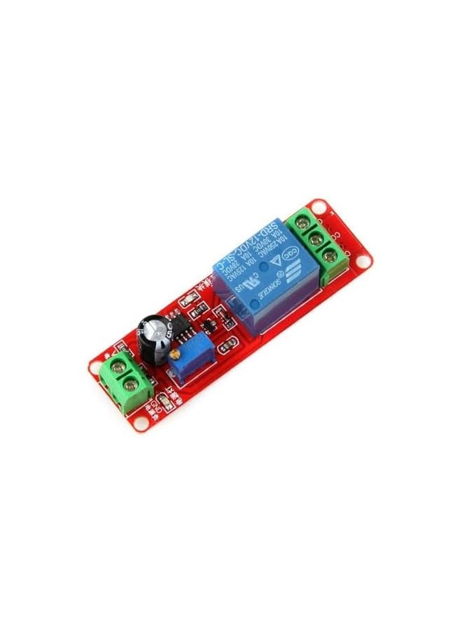 PROMASS promass 5Pcs NE555 12V DC Adjustable 0-10 Second Timer Delay Relay Switch Module Shield for Arduino Raspberry Pi  - Image 5